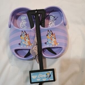 Bluey Kids Sandals - Lavender Delight